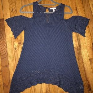 Off the shoulder sweater